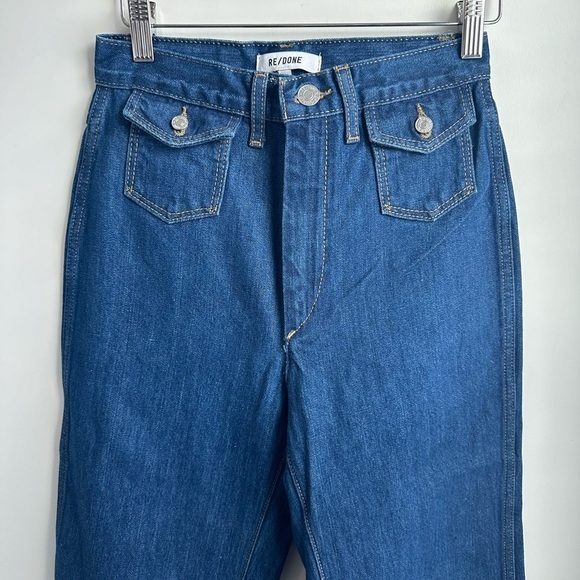 Re/Done 70s Ultra High Rise Stovepipe Jeans - Picture 5 of 8